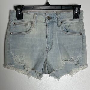American Eagle Outfitters Hi Rise Shortie Shorts Women Size 0
